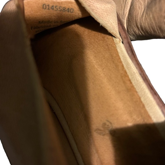 𝅺Free People Royale Flat leather Pointy toe Slide 39/9 shoes slip on - Picture 6 of 6